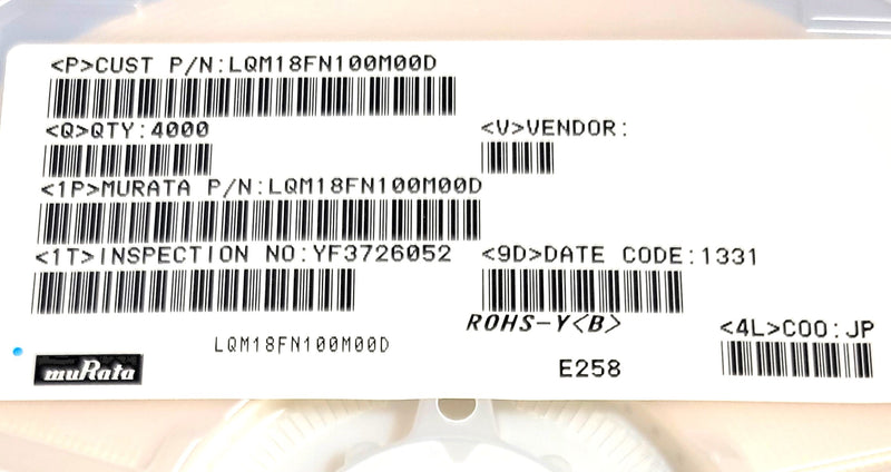 LQM18FN100M00D
